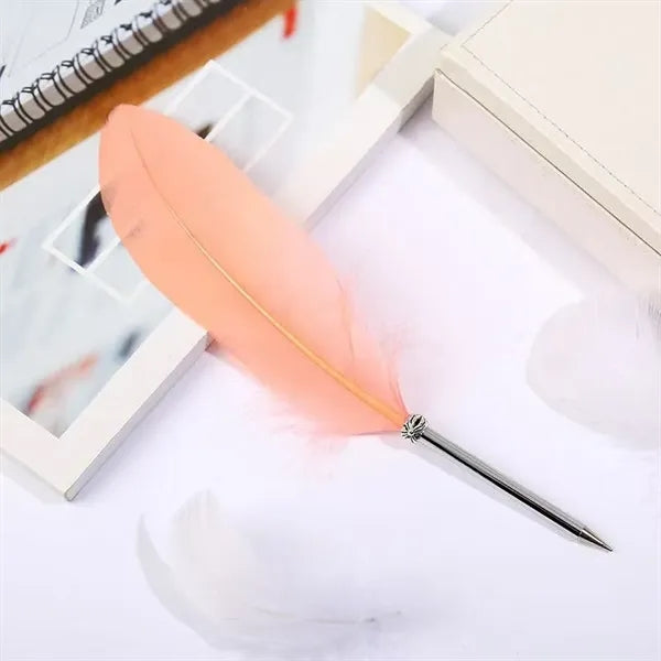 Retro Feather Quill Ball Pen