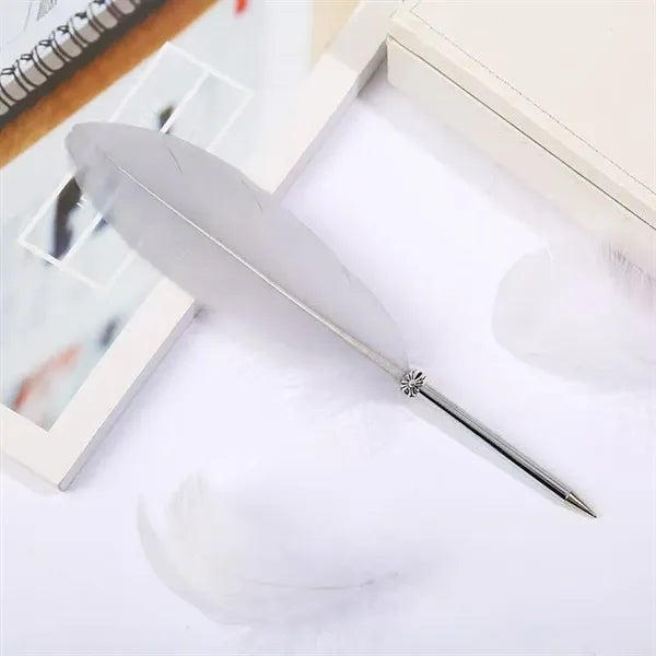 Retro Feather Quill Ball Pen