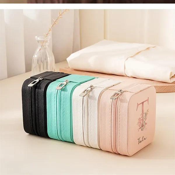 Mini Zippered Travel jewelry case