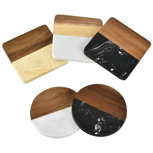 Marble Woods Placemat Coaster Table Decorate