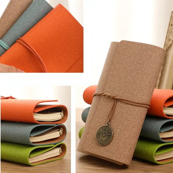 A6 Vintage Leather Journal Notebook Sketchbook