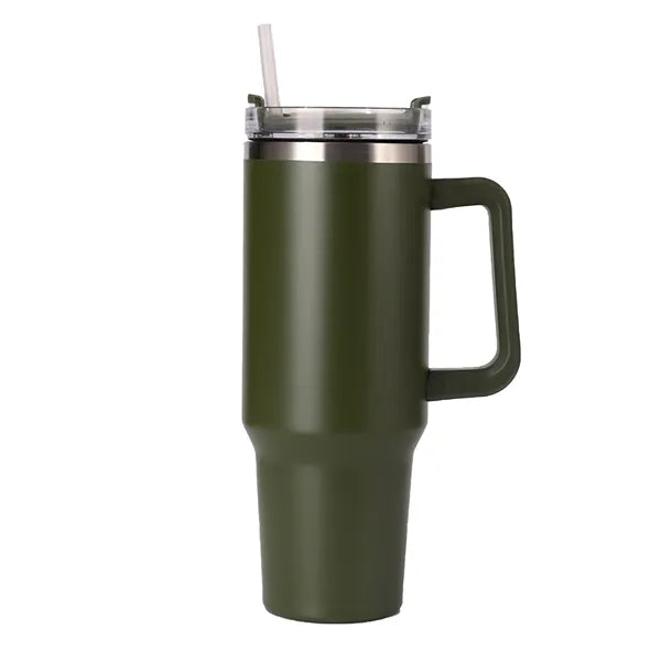 40oz Insulated Tumbler With Straw