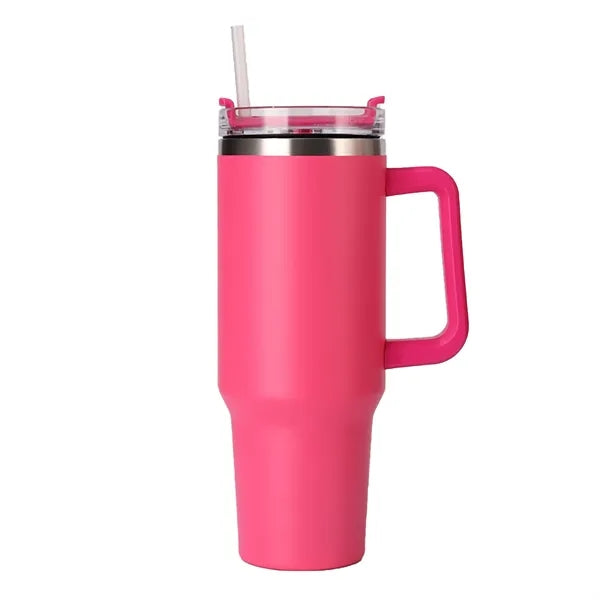40oz Insulated Tumbler With Straw