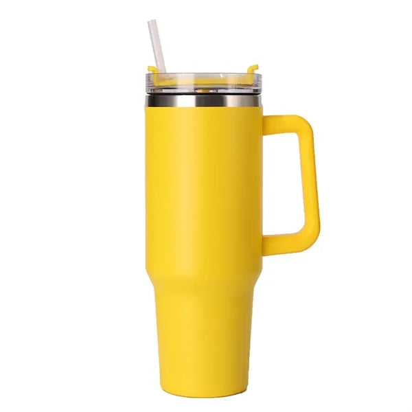 40oz Insulated Tumbler With Straw