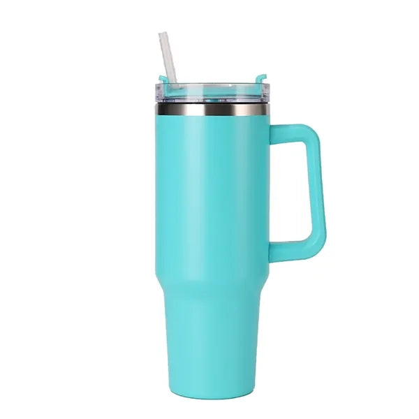 40oz Insulated Tumbler With Straw