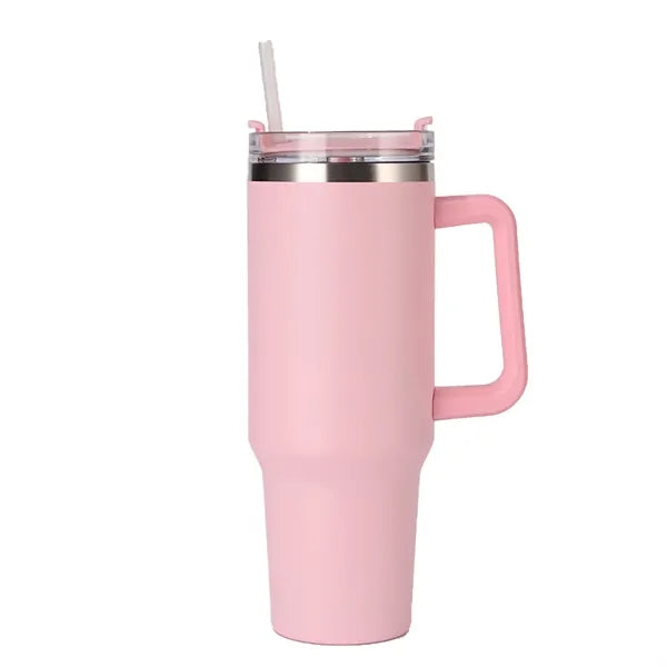 40oz Insulated Tumbler With Straw