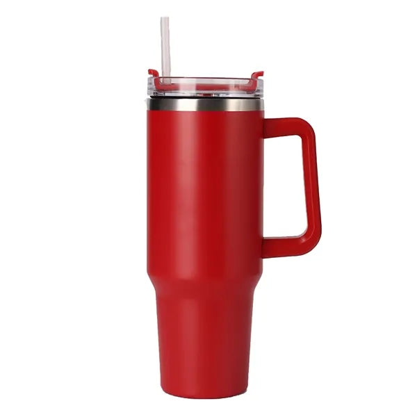 40oz Insulated Tumbler With Straw