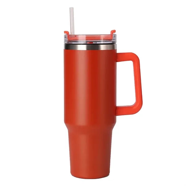 40oz Insulated Tumbler With Straw