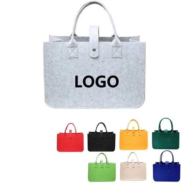 Felt Shopping Tote Bag