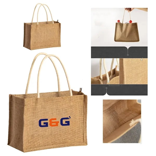 Cotton Linen Tote Bag
