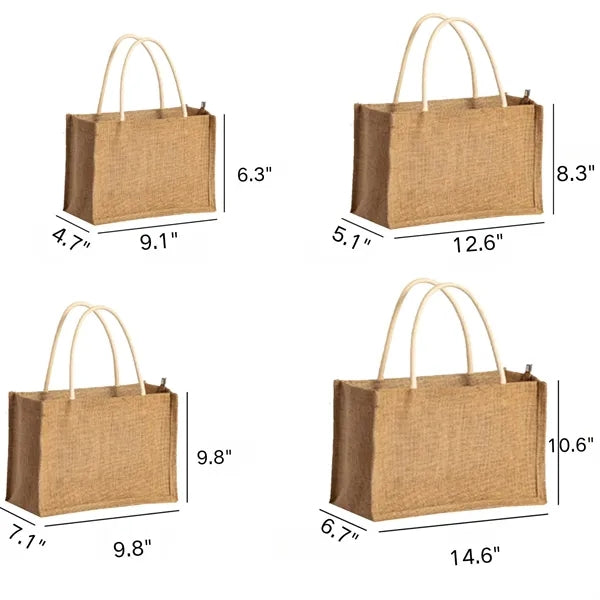 Cotton Linen Tote Bag