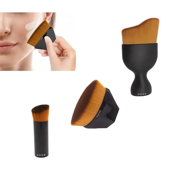 Foundation Makeup Brush Flat Top with Protective Case
