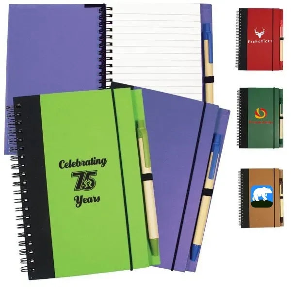 Imprinted Contrast Paperboard Eco Journal
