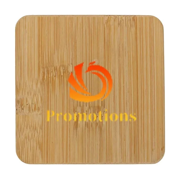 Bamboo Square Coaster & Bottle Opener