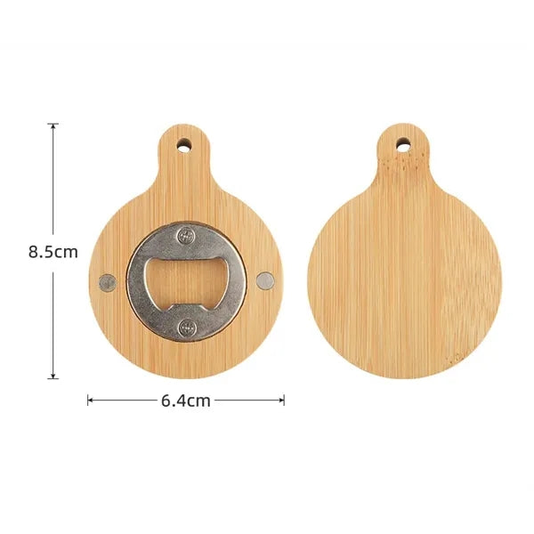 Bamboo Square Coaster & Bottle Opener