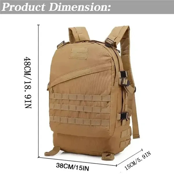 Outdoor Tactical Camo Backpack Military Army Molle Bag