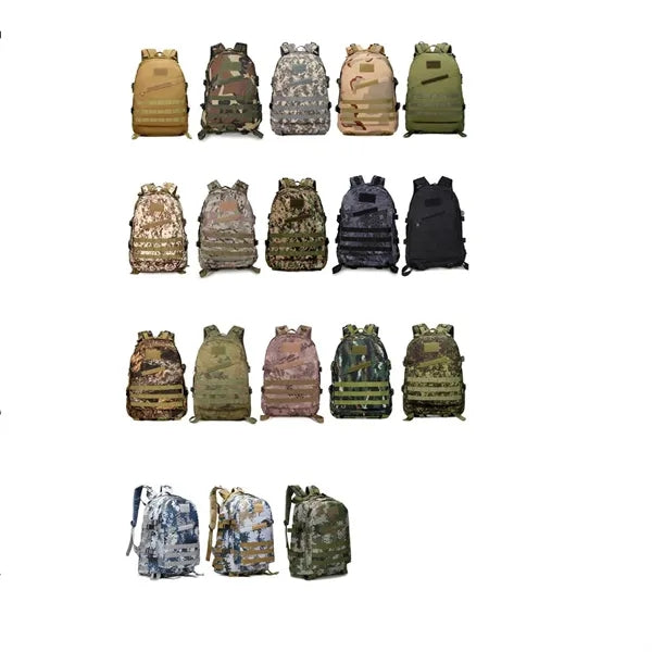 Outdoor Tactical Camo Backpack Military Army Molle Bag