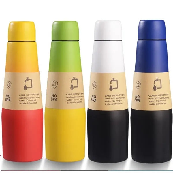 Sports Thermos Cup Vacuum Flask Coke Insulated Bottle 18oz