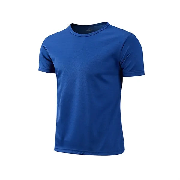 Unisex Lightweight Quick-Dry Short Sleeve Sports T-Shirt