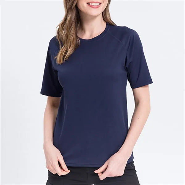 Unisex Quick-Dry Round Neck Sports T-Shirt