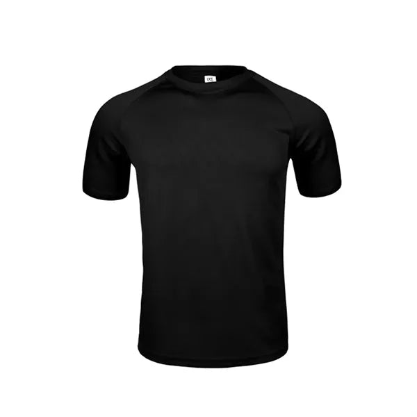 Unisex Quick-Dry Round Neck Sports T-Shirt