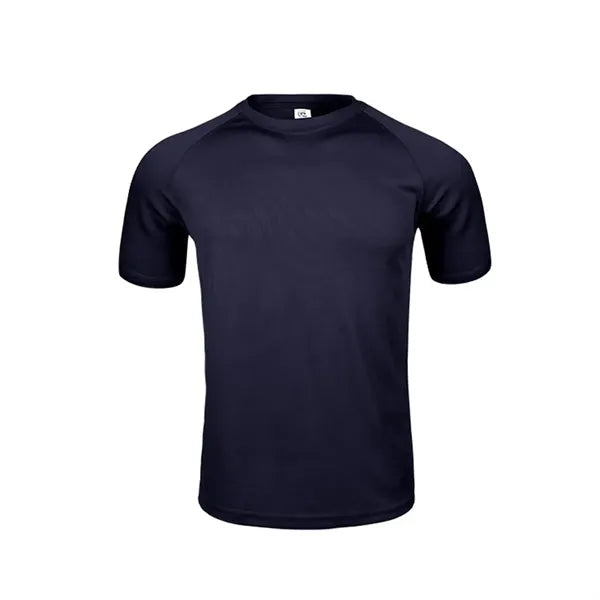Unisex Quick-Dry Round Neck Sports T-Shirt