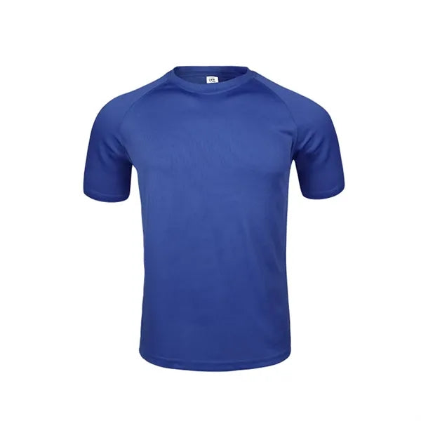 Unisex Quick-Dry Round Neck Sports T-Shirt