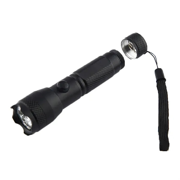 Outdoor Multi-Functional Strong Light Aluminum Flashlight