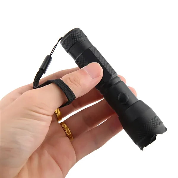 Outdoor Multi-Functional Strong Light Aluminum Flashlight