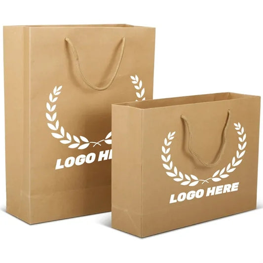 Foldable Kraft Paper Tote Bag