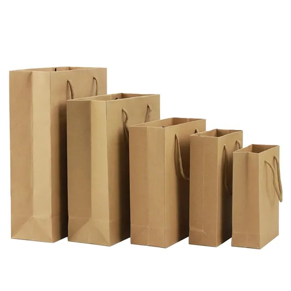 Foldable Kraft Paper Tote Bag
