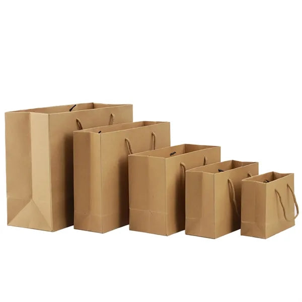 Foldable Kraft Paper Tote Bag