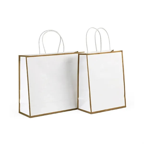 Kraft Paper Shopper Tote Bag