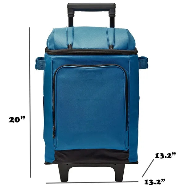 42 Can Oxford Cloth Rolling Cooler Bag