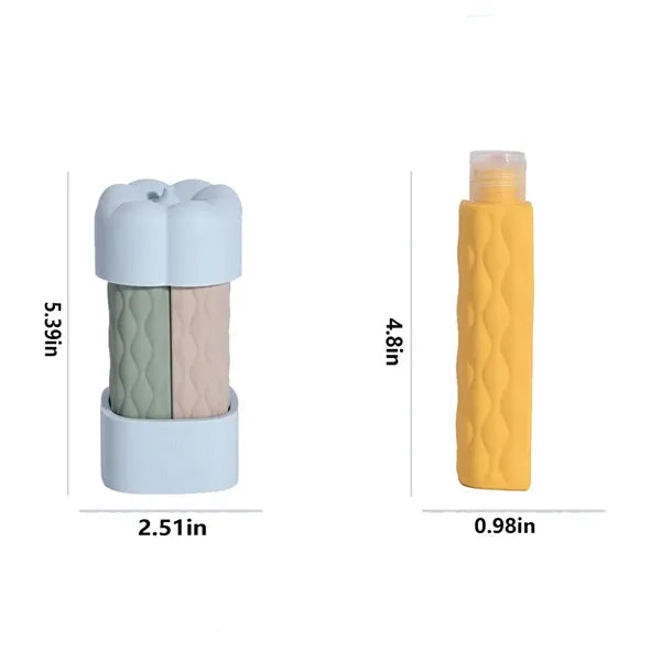 Travel Bottles for Toiletries 4 in 1