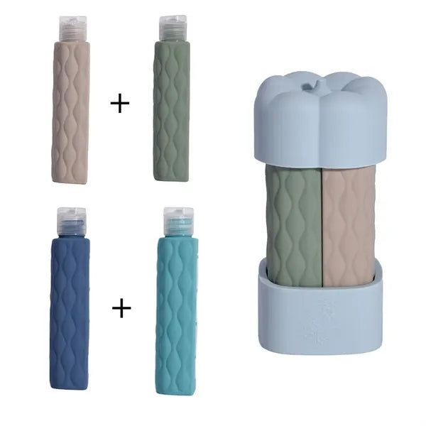 Travel Bottles for Toiletries 4 in 1