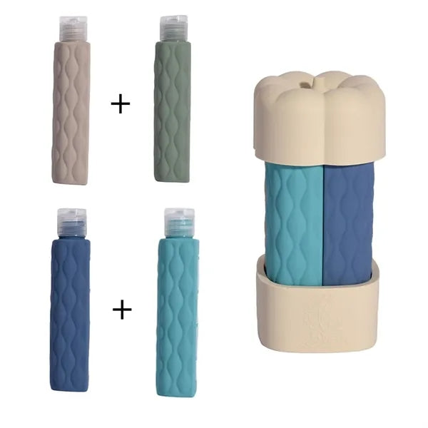 Travel Bottles for Toiletries 4 in 1