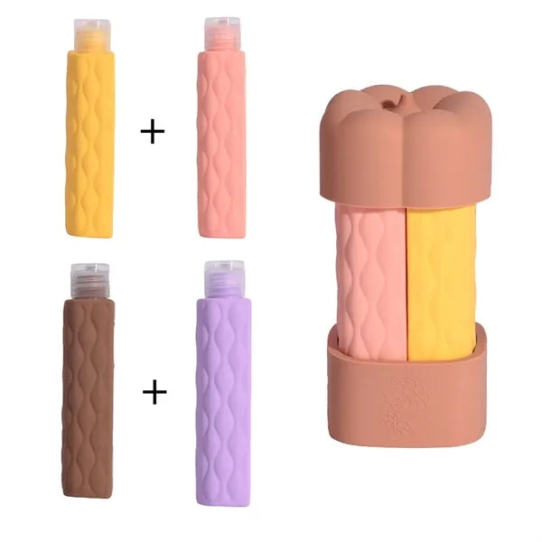Travel Bottles for Toiletries 4 in 1