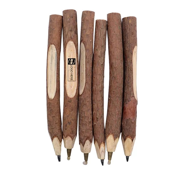 Eco-Friendly Natural Wooden Pencil Twig Pen