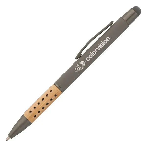 Bowie Bamboo Grip Stylus Pen