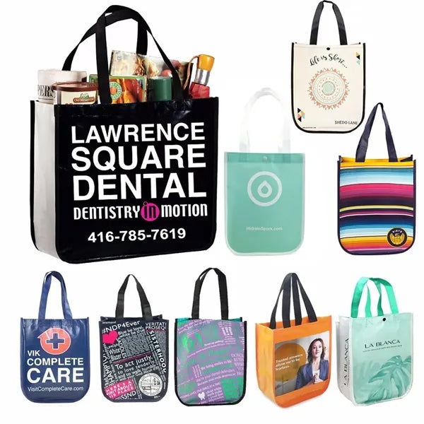 Laminated Non-Woven Shopper Tote Bag