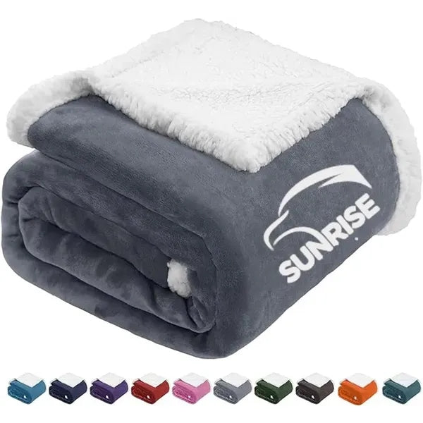 Soft Fluffy Flannel Plush Blanket