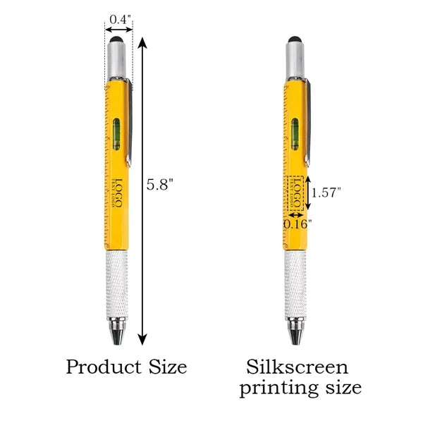 6 In 1 Tech Tool Screwdriver Pen