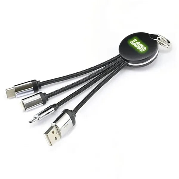 3 in 1 Multiport USB Mobile Phone Charging Cable