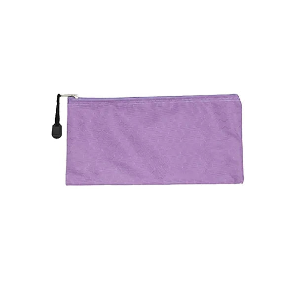 Flat Rectangular Zippered Stationery Pouch
