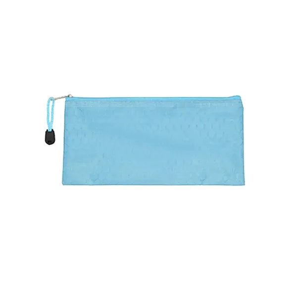 Flat Rectangular Zippered Stationery Pouch