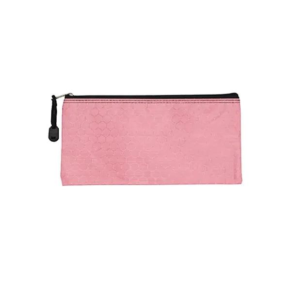 Flat Rectangular Zippered Stationery Pouch