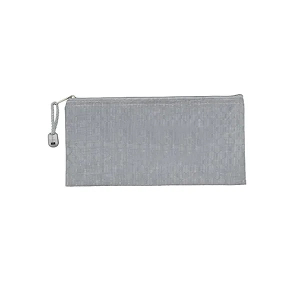 Flat Rectangular Zippered Stationery Pouch
