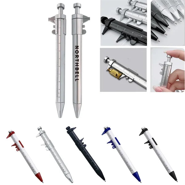 Dual Function Vernier Caliper Ballpoint Pen