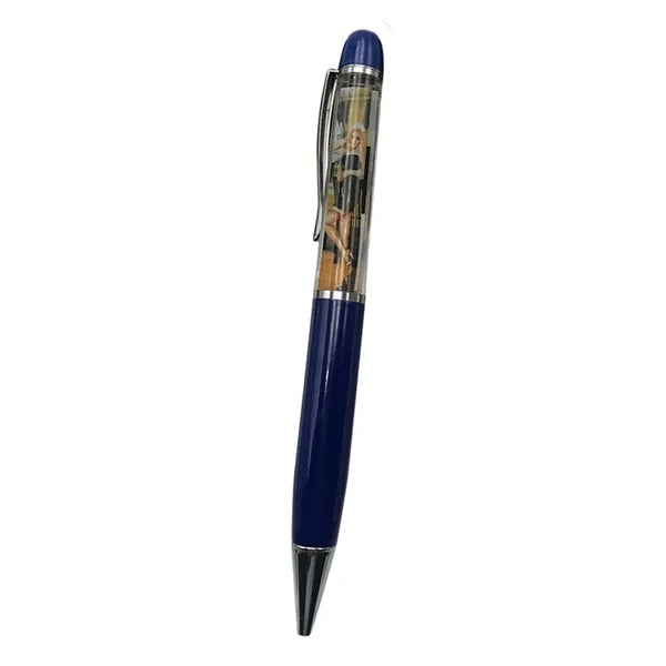 3D Floater Liquid Ballpoint Pen with Custom Background